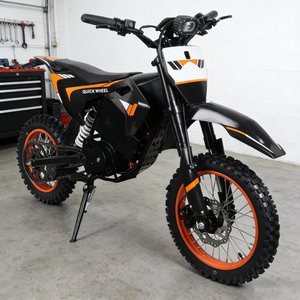 Motocicleta Eléctrica Todoterreno con Batería de Litio de 60V 1500W, Motocicletas Eléctricas Deportivas, Cuatrimotos Eléctricos, Motocross - Product Image 1