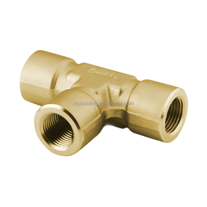 Tùy chỉnh độ chính xác cao đồng bị mất sáp đầu tư đúc phụ kiện đường ống với dịch vụ gia công CNC - Product Image 3