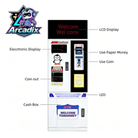 Distributeur automatique intelligent de jetons et de pièces de monnaie, machine de change de billets en pièces, prix d'usine, vente en gros pour salles d'arcade
