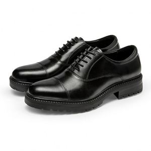Fall New Style Top-Grain Cowhide Men's Business & Formal <b>Shoes</b> Wedding Dress <b>Shoes</b> <b>Height</b> <b>Increasing</b> Waterproof & Breathable - Product Image 2