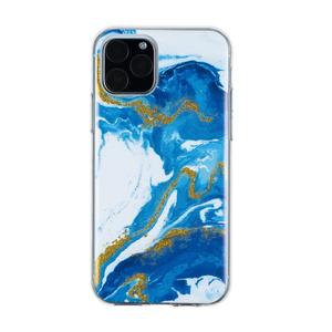 En Stock para iPhone Xs Xr Xs <span class=keywords><strong>Max</strong></span> Xi Pro varios diseño medio parachoques IMD brillante Océano Azul mármol teléfono caso - Product Image 5