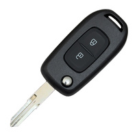 Auto Cwtwb1G767 porte-clés à distance rabattable pour Renault Captur Megane3 symbole Dacia Duster Logan2 Kadjar Kapturclio Lodgy 433Mhz 4A puce