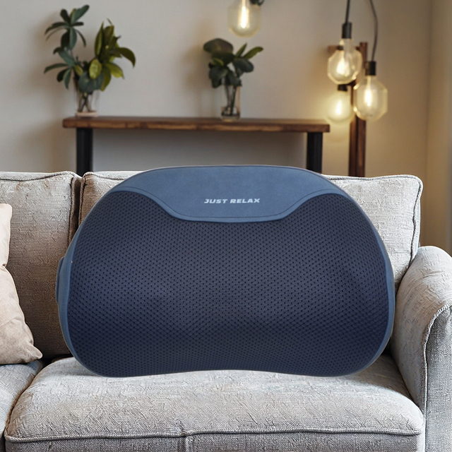 Wholesale Portable Travel Massage Pillow Heat and Vibration Feature for Neck Shoulder Sleep Excellent for Comfort & Relaxation