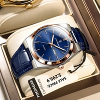 POEDAGAR 930 Luxus Herren Quarzuhr Wasserdicht Leuchtend Datum- und Wochenanzeige Casual Herrenuhr Platin Kunststoff Keramikarmband