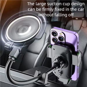 Hút mạnh mẽ phổ quát xe kính chắn gió núi chủ đứng dài Độ dày cổ ngỗng minibus Bảng điều khiển điện thoại di động chủ - Product Image 6