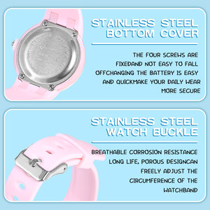 Reloj de Cuarzo Mingrui para Niños, Reloj <span class=keywords><strong>Infantil</strong></span> Impermeable, Regalo para Niños, Esfera con Lindas Flores, Precio de Fábrica, Reloj de Pulsera de 3 Manecillas - Product Image 3