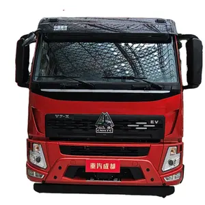 6x4 China National Heavy Duty Truck Ningde Times Tractor eléctrico de alta gama Manual Izquierda Nueva recuperación de energía de carga rápida