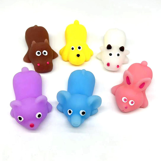 TPR Sensory Kawaii TABA Mochi Animal Set Toys for Children ,Counter Buy