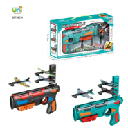 Offre spéciale jeux de plein air cadeaux avion lanceur jouet mousse avion catapulte pistolet jouet
