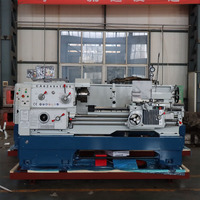 Torno Horizontal Manual CA6240 de 24 Velocidades y 64 Posiciones para Roscado y Piezas Mecánicas