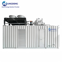 Groupe électrogène au gaz naturel Yuchai 700 kW Triphasé 400 V 850 kVA Groupe électrogène industriel Moteur YC12VTD1150N-D30 pour centre de données modulaire