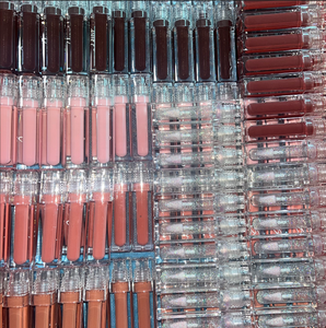 Gloss à lèvres sans logo, faible MOQ, sans cruauté, végétalien, transparent, avec pinceau épais, <span class=keywords><strong>stick</strong></span> hydratant nude, avec marque privée - Product Image 5