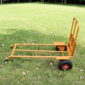 ओम भारी ड्यूटी 2-इन-1 तह परिवर्तनीय प्लेटफॉर्म स्टील एल्यूमीनियम हैंड ट्रक और ट्रॉली कार्ट के लिए उच्च क्षमता - Product Image 6