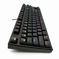 Vente en gros Umila RGB OUTEMU interrupteur bleu 87 touches laser arabe clavier de jeu mécanique