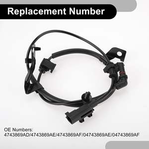 Nuevo Kit de Sensor de Velocidad de Rueda ABS BST No.4743869AD/4743869AE/4743869AF, Juego de Sensor ABS Trasero Izquierdo de 1 <span class=keywords><strong>A</strong></span>ño para Dodge Journey 2014-2020 - Product Image 5