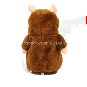 Peluche <span class=keywords><strong>x</strong></span> criceto animali per i bambini talking <span class=keywords><strong>x</strong></span> <span class=keywords><strong>hamster</strong></span> bambini giocattolo criceto - Product Image 4