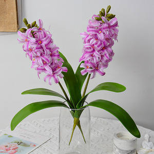 Tallos de Jacinto Artificiales 3D de Primera Calidad con Tacto Real, Jacinto <span class=keywords><strong>Orientalis</strong></span> Artificial para Decoración del Hogar y Arreglos Florales - Product Image 2