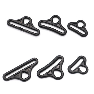 Plastic D-Rings For Bags And Luggage C003 Black Durable Bag Accessories - Product Image 1