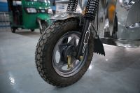 Vente directe d'usine, tricycle électrique à trois roues en acier inoxydable très sûr