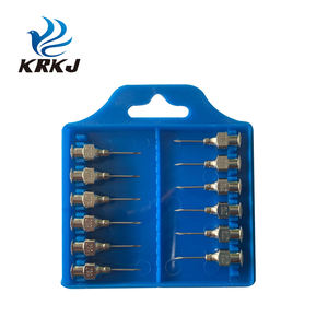 Ago veterinario ipodermico dell'iniezione del medico animale 14g KD403 per il bestiame - Product Image 3