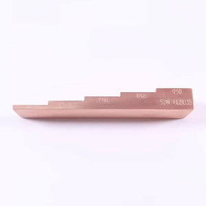 บล็อกทองแดงสำหรับสอบเทียบ Xtester-5-step Wedge test Block ขนาด 2.5,5,7.5,10,12.5 มม. รุ่น 009 - Product Image 3