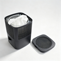 Boîte déshumidificatrice réutilisable avec sac de recharge au chlorure de calcium remplaçable, fenêtre de niveau d'eau, vente en gros OEM ODM