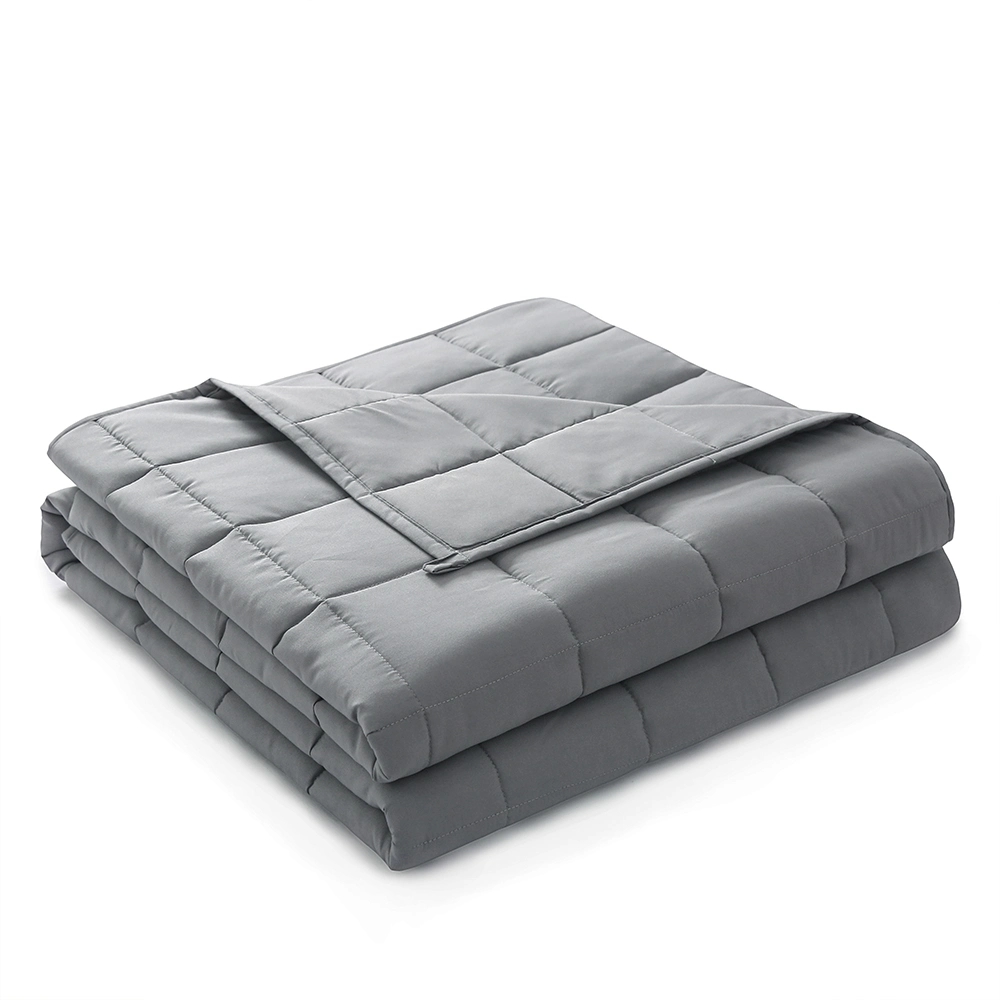 Взрослое плетеное утяжеленное одеяло, съемный моющийся пододеяльник со стеклянными бусинами, утяжеленное одеяло с чехлом