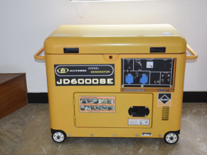 Jlt điện Kipor Máy phát điện diesel 4.5kW 5KW 6KW 8KW 12kva siêu im lặng Máy phát điện 10 KVA Máy phát điện diesel di động - Product Image 2
