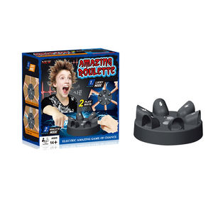 Machine à <span class=keywords><strong>roulette</strong></span> électrique Lucky Finger, jeu de hasard incroyable, détecteur de mensonges électrique, <span class=keywords><strong>roulette</strong></span> de choc, jeu de fête - Product Image 2