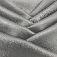 Cuir PU souple extensible effet daim naturel avec support tricoté 420GSM, tissu anti-abrasion et anti-moisissure pour vêtements