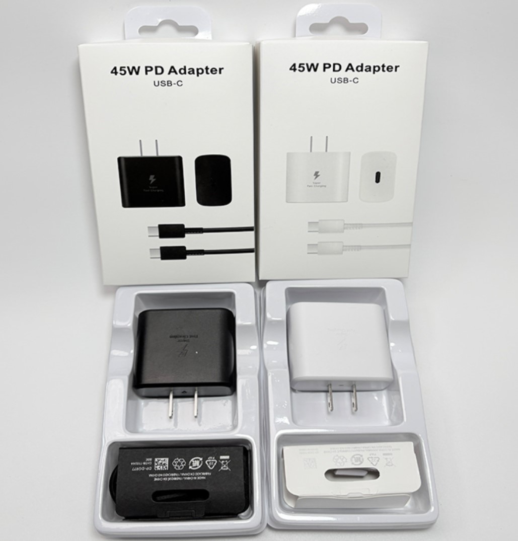 EE. UU. con cable y caja de venta al por menor