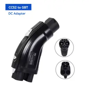 Adaptateurs de charge de voiture 200A 250A ev connecteur GB/T ccs2 vers adaptateur gbt dc