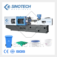 Machine de moulage par injection de plastique de 400 tonnes pour produits ménagers en plastique : seaux, baignoires, carafes, tasses, paniers, assiettes, chaises