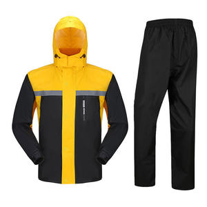 Traje de lluvia para <span class=keywords><strong>hombre</strong></span> Lluvia DE TRABAJO reflectante de alta visibilidad para todos los deportes Granja Pesca Motocicleta Estilos personalizables disponibles - Product Image 3