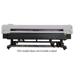 3.2m xroland Format besar Universal UV Roll ke Roll Printer 3200mm Eco-solvent mesin cetak