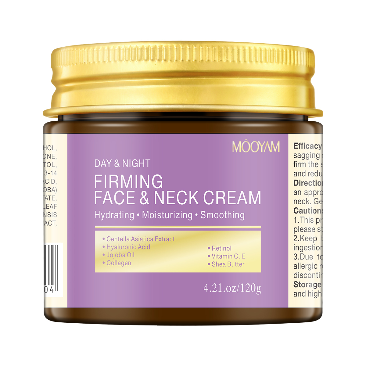 Crème raffermissante visage et cou