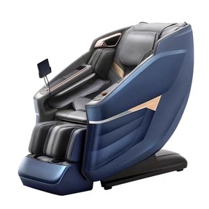 Jingdian Massage Chair Full Body 3D <b>Robotic</b> Arm SL Guide Rail Blue Home Use - Product Image 1