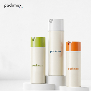 Flacon pompe sans air en PP personnalisé de 30 à 150 ml avec bouchon anti-poussière à visser – Lotion corporelle rechargeable - Product Image 5