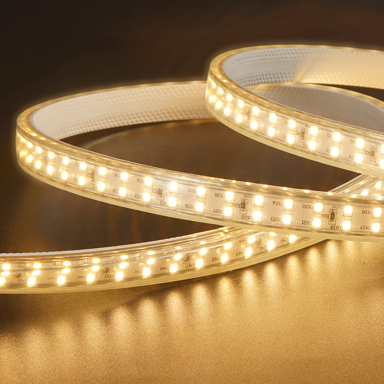 Professional Factory IP65 Outdoor Rohs Certified AC 220v 2700-6500k 120D SMD2835 Led Strip Light Led Rope Lamp · image 2