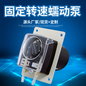 Fixed-Speed Th15 Peristaltic Pump Dc Motor Clamp Type 1/2 In Discharge For Fermentation Feeding Acid <b>Alkali</b> Defoaming - Product Image 4