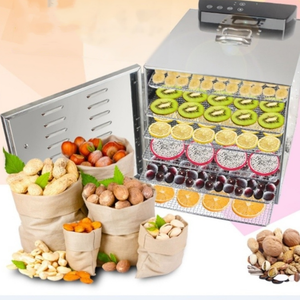 Deshidratador Comercial de 6 Bandejas, Secador de Frutas y Verduras, Horno Industrial para Deshidratación de Alimentos, Máquina para Secar Carne - Product Image 2