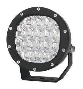 Accessoires de voiture 4x4 Lumen élevé 5 pouces 80 watts phares de moto 80 w lumières rondes de camion de 12v LED