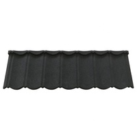 Tuiles solaires modernes en métal revêtues de pierre WANER Top Energy, système solaire à plaque plate imperméable pour hôtels, tuiles de toiture durables