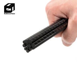 Barre in fibra di carbonio 3K 2mm 3mm 4mm <span class=keywords><strong>8mm</strong></span> 10mm 20mm diametro 30mm solide barre in carbonio opaco lucido - Product Image 4