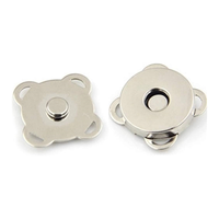 Fermoirs Magnétiques à Coudre de 18 mm Boutons Pression pour Sacs, Scrapbooking, Attaches, Bricolage, Pièces de Couture et Accessoires