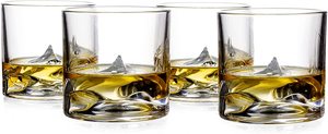 Ensemble de 4 verres à whisky carafe, carafe et cristal, verres à whisky à l'ancienne - Product Image 6