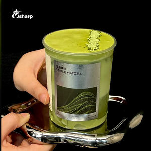 Bicchieri di Plastica PP Usa e Getta da 16oz e 24oz con Logo Personalizzato, per Bubble Tea, Caffè, con Coperchi, da Asporto - Product Image 2