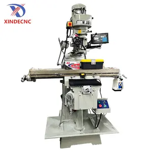 3 Axes Universal Turret Milling Machine Bed Type Milling Machine With smart Servo