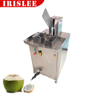 Machine à ouvrir les noix de coco vertes entièrement automatique, machine à ouvrir les noix de coco jeunes et vieilles, machine à ouvrir les coques de noix de coco, machine à couper