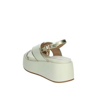 Mariella Burani Women's Wedge <b>Sandal</b> Leather Platform Style - Product Image 2